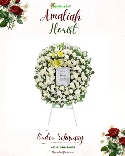 Krans Bunga Duka Cita di Pempatan